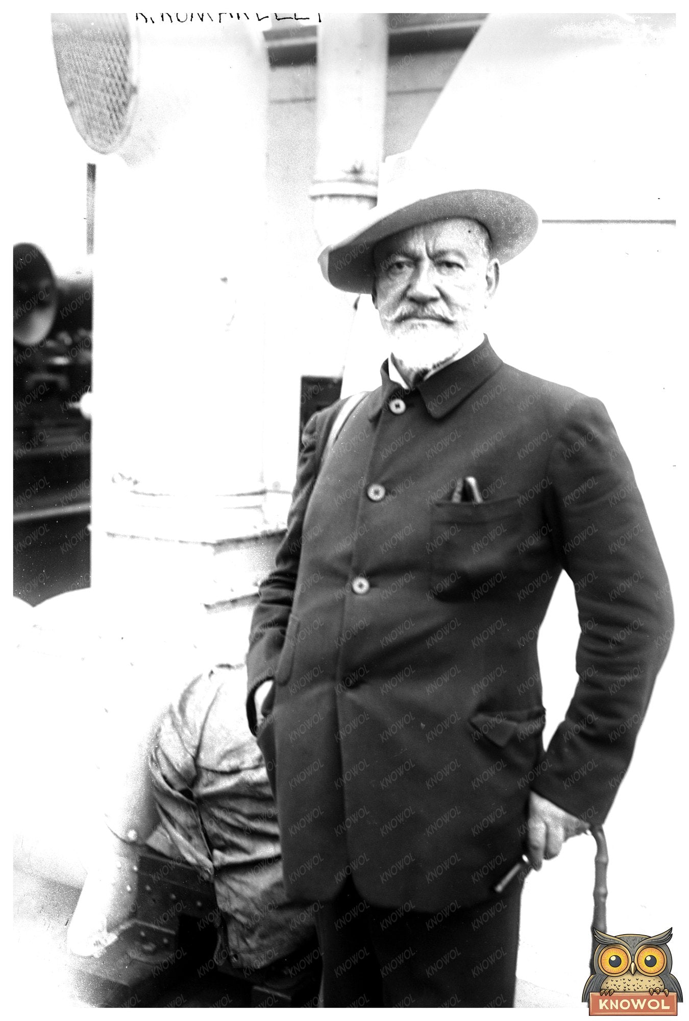 1922 Portrait of Notable Artist R. Romanelli