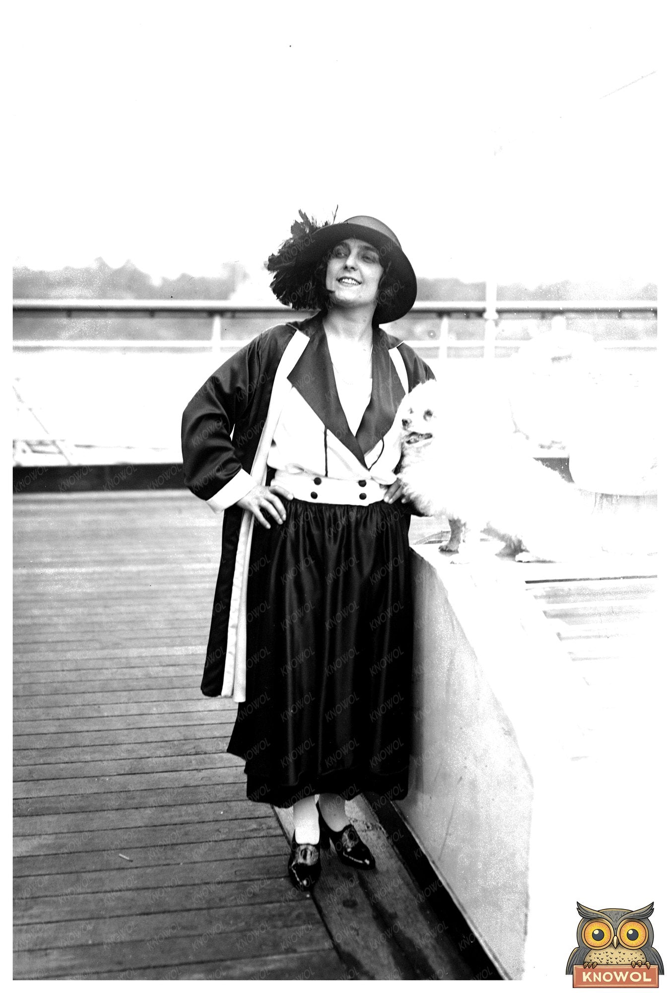 Elegant Ballet Dancer from the 1920s Era