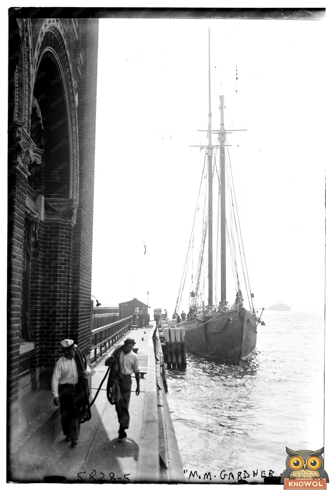 1920s Glass Negative of M.M. Gardner in Historical Context