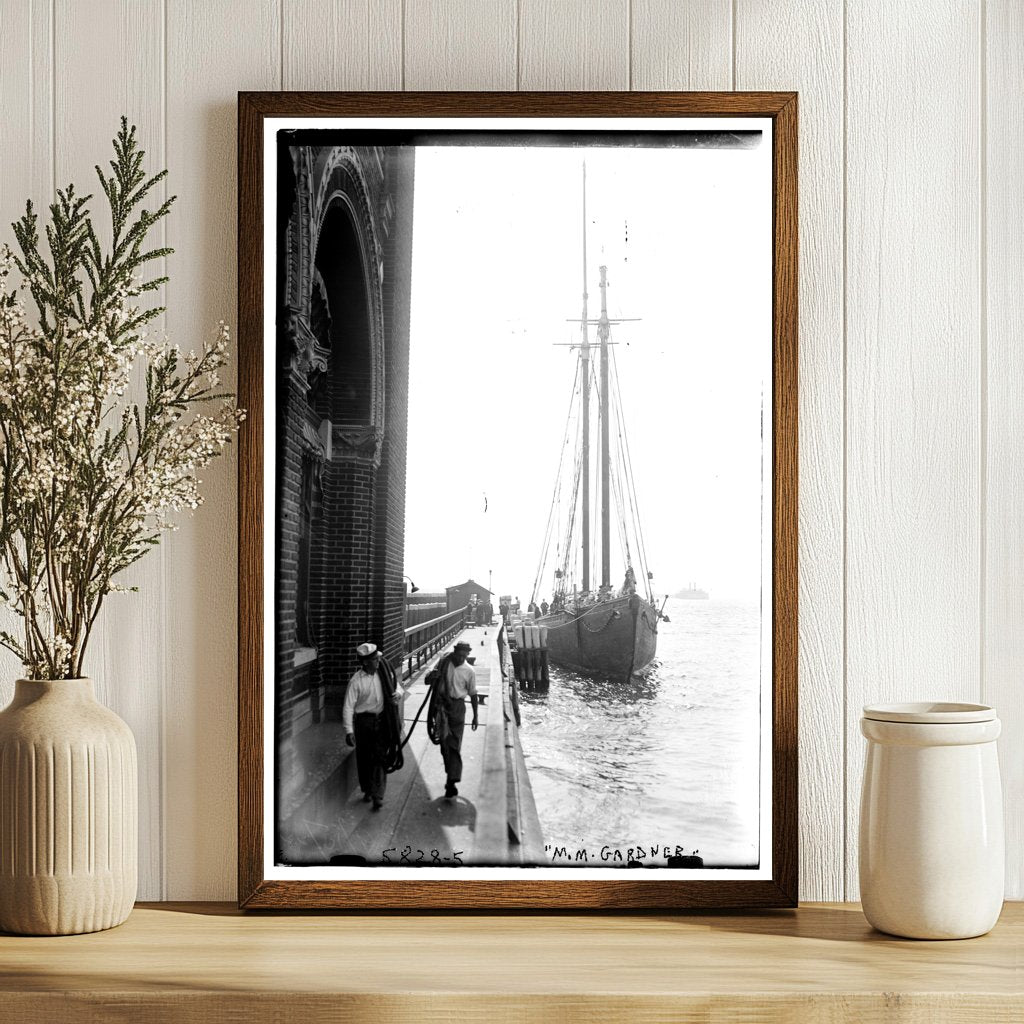 1920s Glass Negative of M.M. Gardner in Historical Context