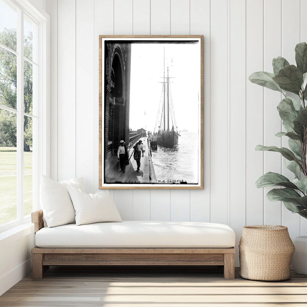 1920s Glass Negative of M.M. Gardner in Historical Context