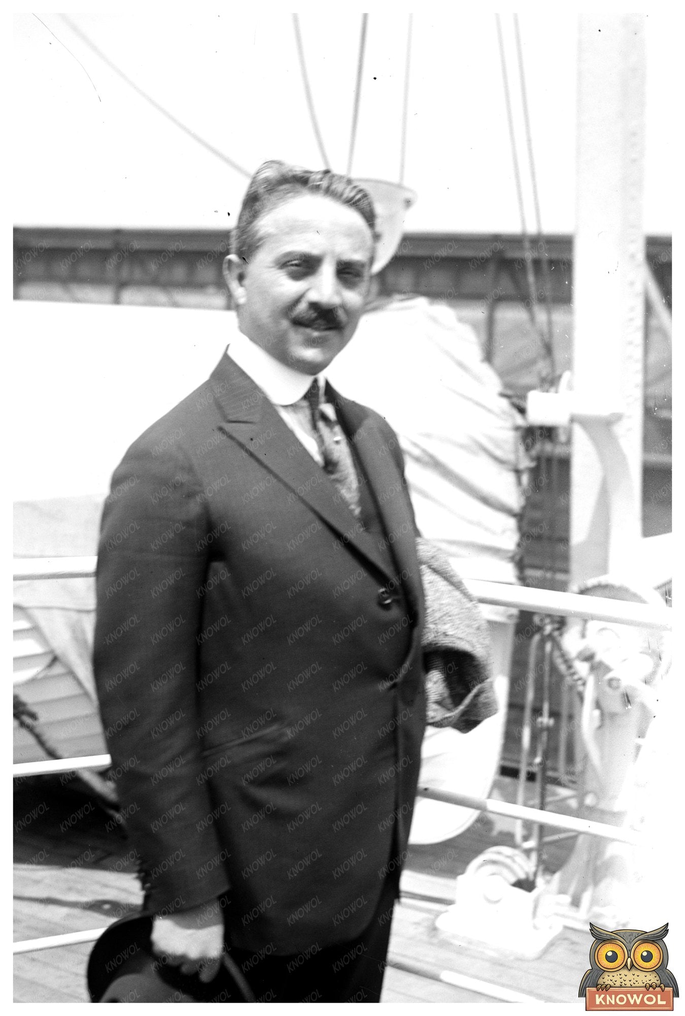 1920s Performing Arts Pioneer: Fortune Gallo Portrait