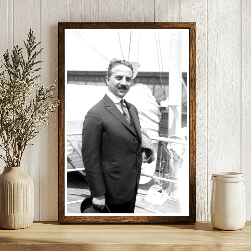 1920s Performing Arts Pioneer: Fortune Gallo Portrait