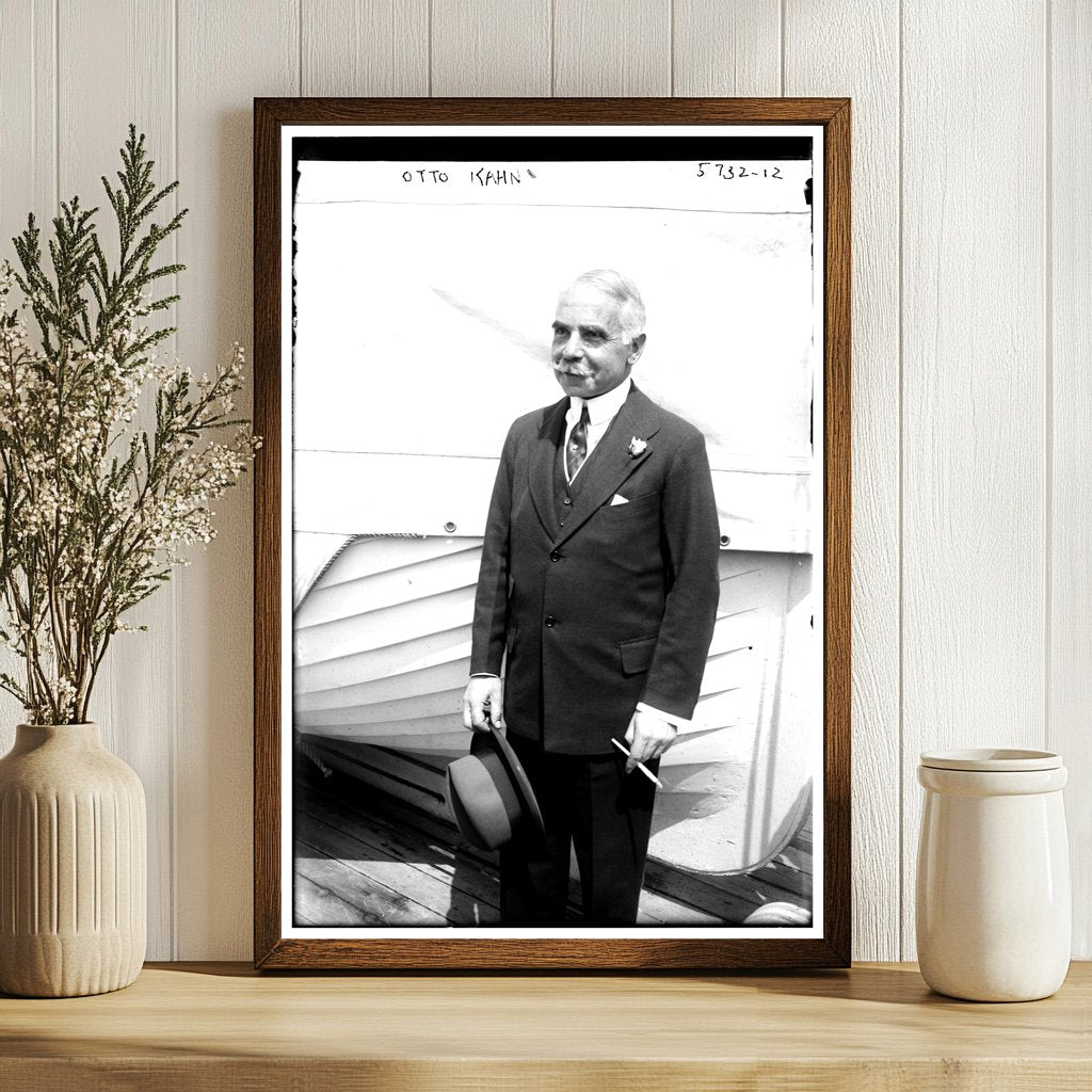 Historic Portrait of a Visionary Financier: Otto Kahn