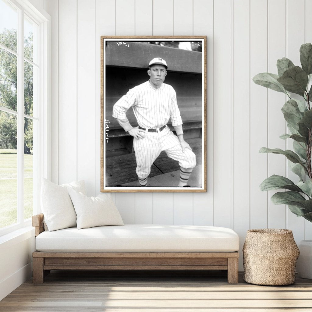 1922 Vintage New York NL Baseball Player Portrait