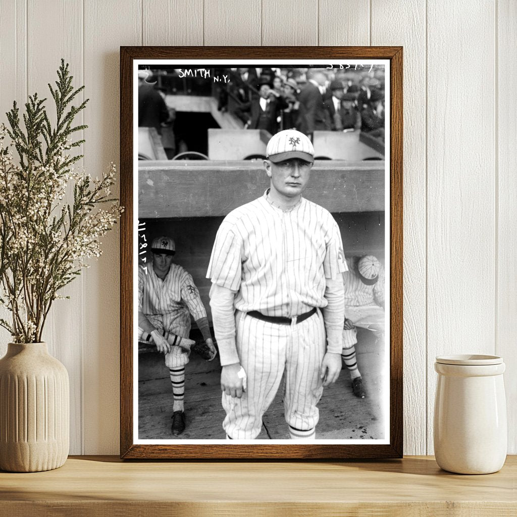 1922 Baseball Catcher Earl Smith - New York NL Star