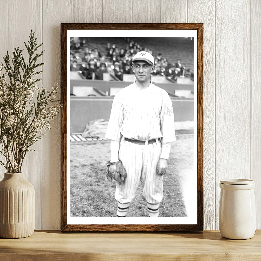1922 Art Nehf Pitching for New York Giants