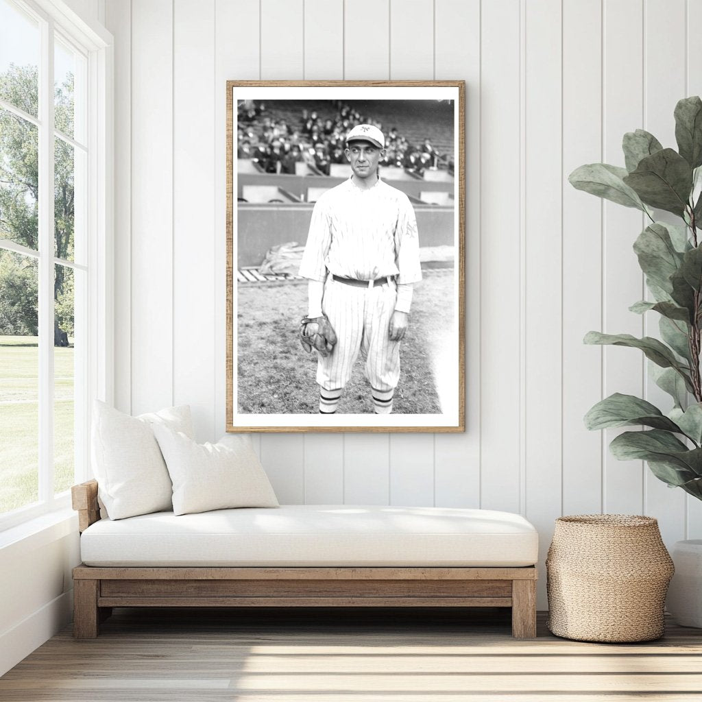 1922 Art Nehf Pitching for New York Giants