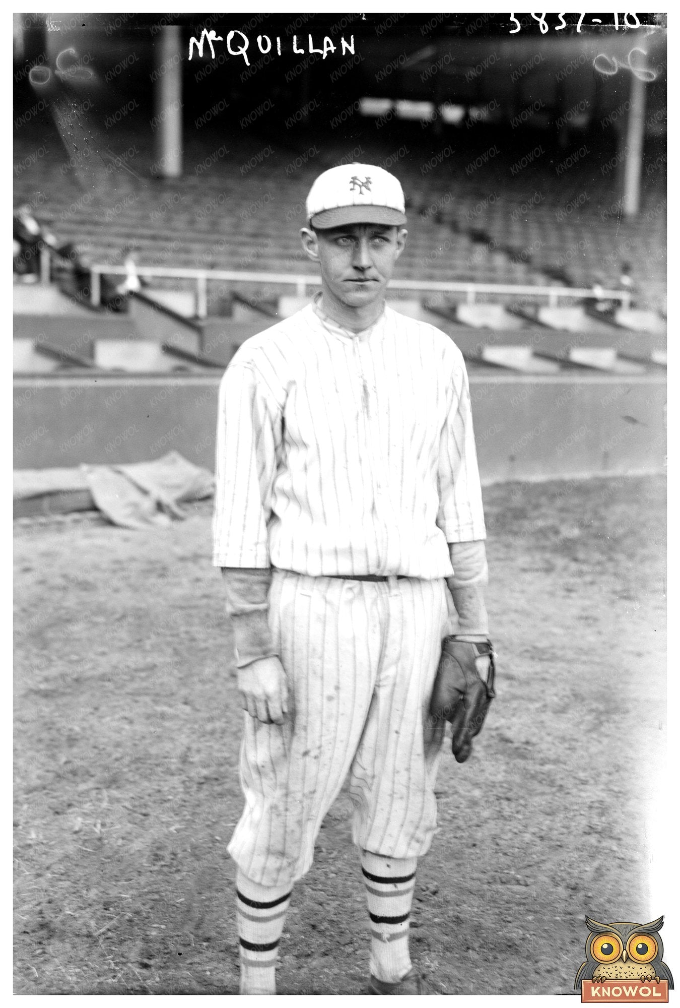 1922 New York Baseball Star in Action