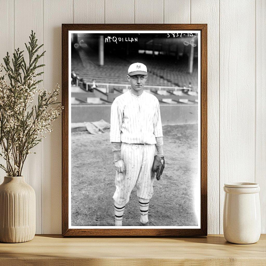 1922 New York Baseball Star in Action