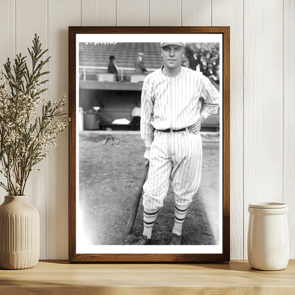 1922 Vintage Baseball Pitcher Portrait - New York NL