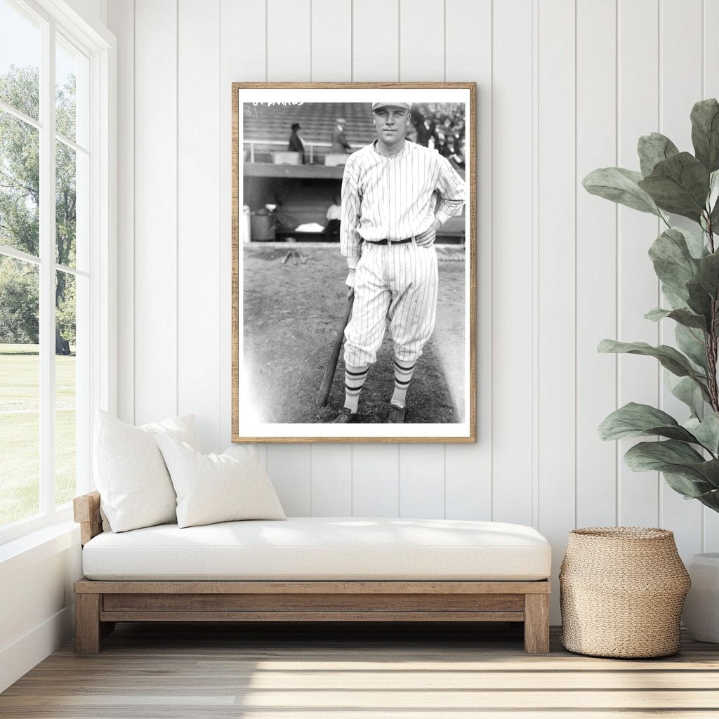 1922 Vintage Baseball Pitcher Portrait - New York NL
