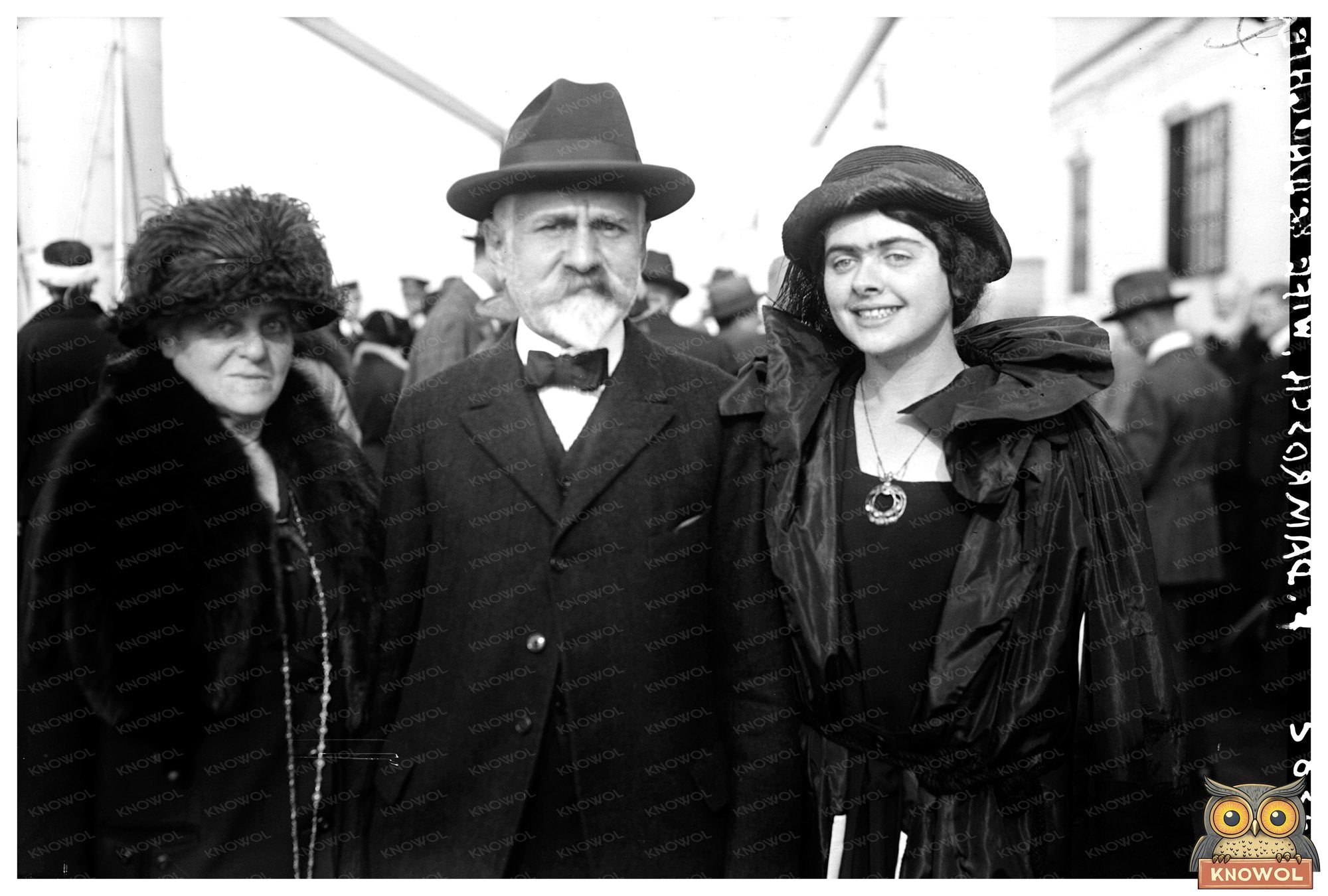 1920s Family Portrait of Music Icon and Loved Ones