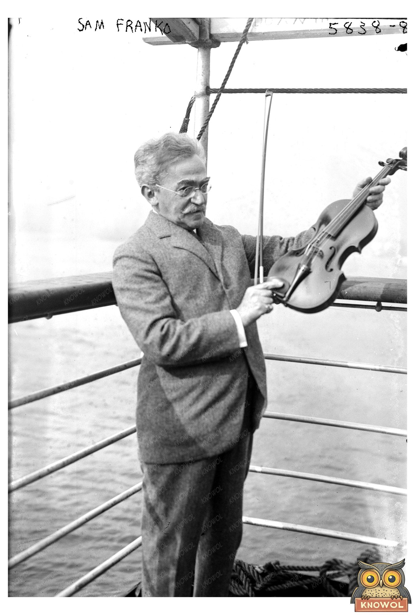 1920s Portrait of a Notable American Figure