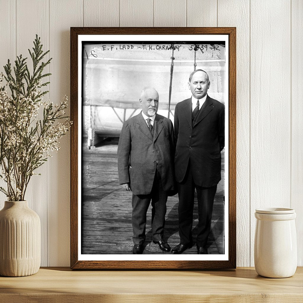 1920s Portrait of Two Prominent Leaders in Arkansas