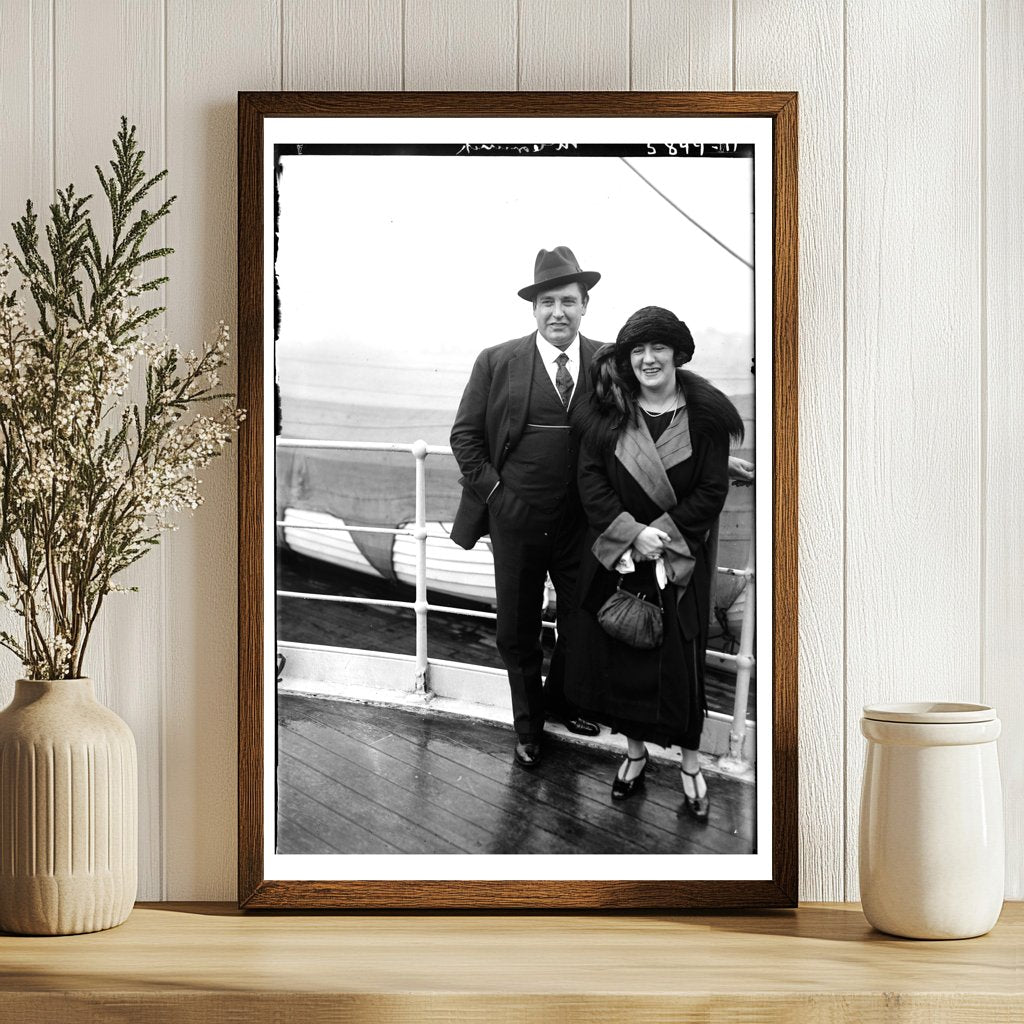 1920s Portrait of a Notable Figure from Bain News