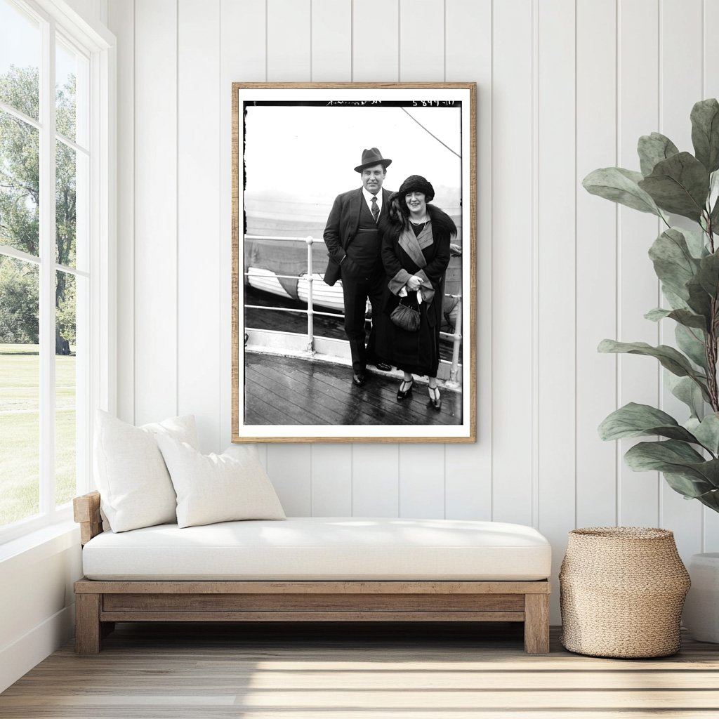 1920s Portrait of a Notable Figure from Bain News