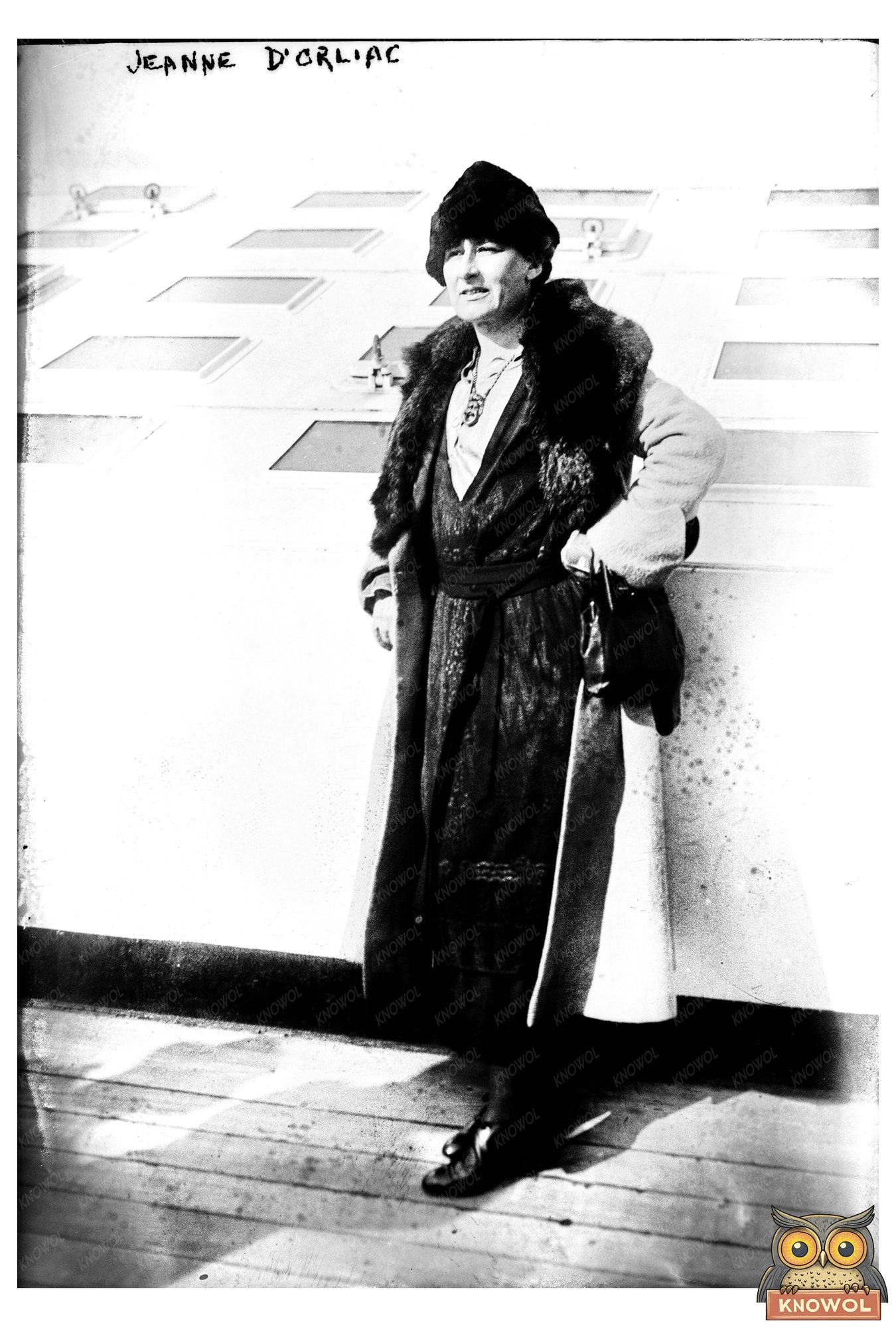 1922 Portrait of an Artistic Icon: Jeanne DOrliac