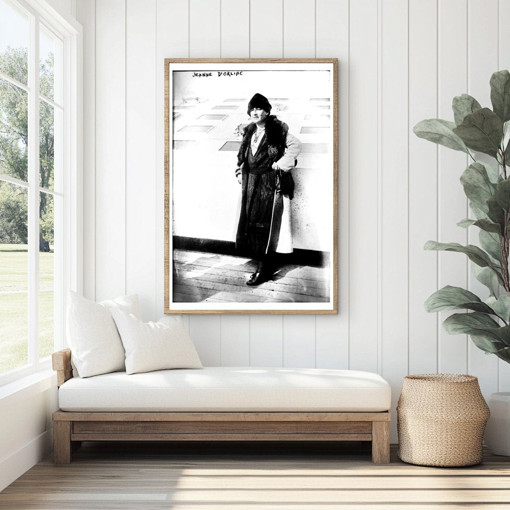 1922 Portrait of an Artistic Icon: Jeanne DOrliac
