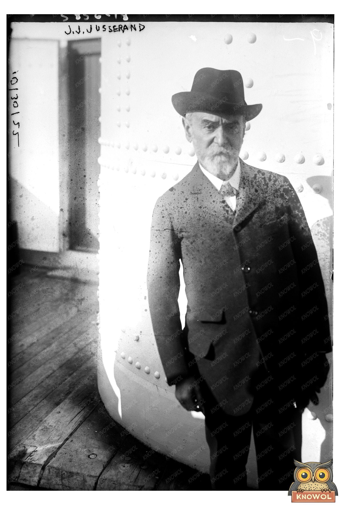 1922 Historic Portrait of U.S.-French Diplomat