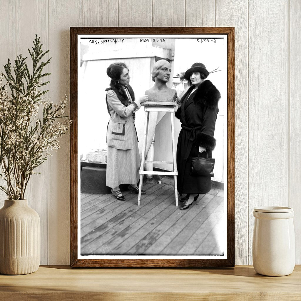 1922 Portrait of Acclaimed Soprano Rosa Raisa