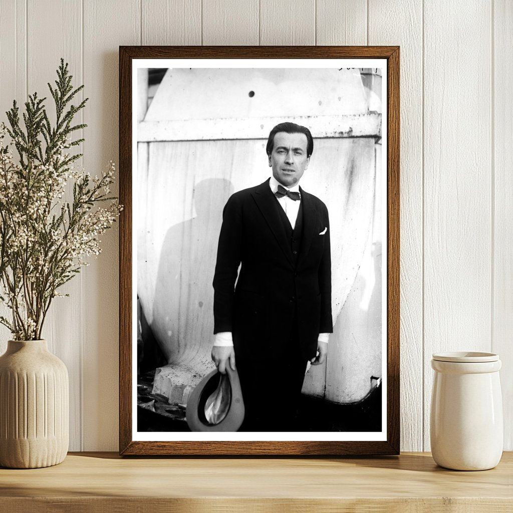 1922 Portrait of Influential Political Leader