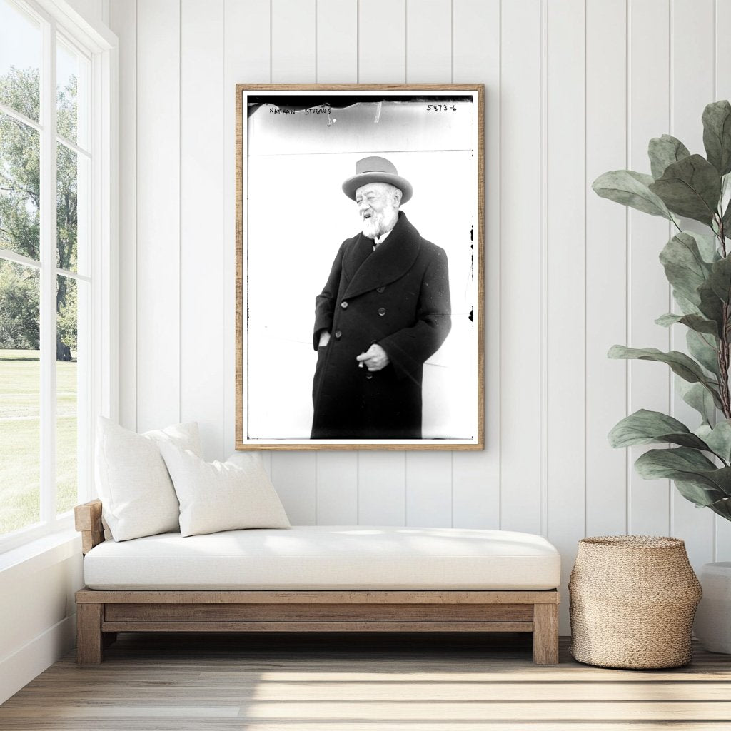 1920s Legacy of Philanthropy: Nathan Straus Portrait