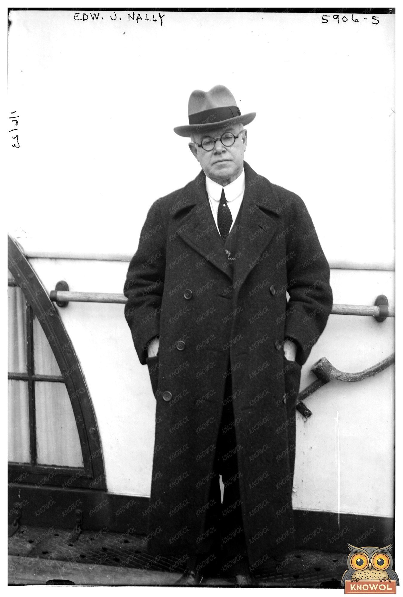 Historic Portrait of a 1920s Political Leader