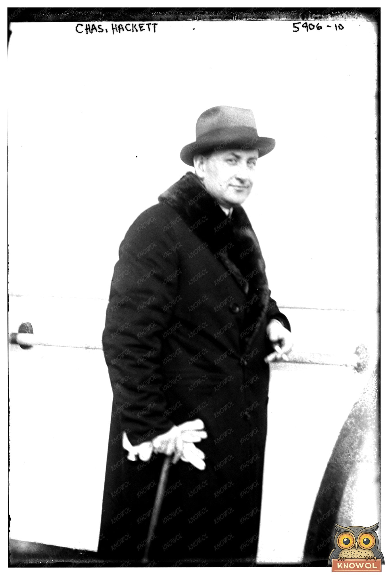 1920s Portrait of an Influential Figure in History