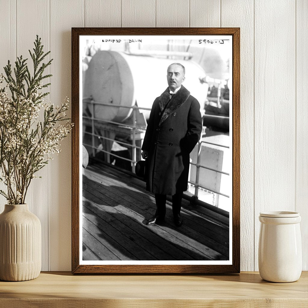 1920s Portrait of a Pioneering French Inventor