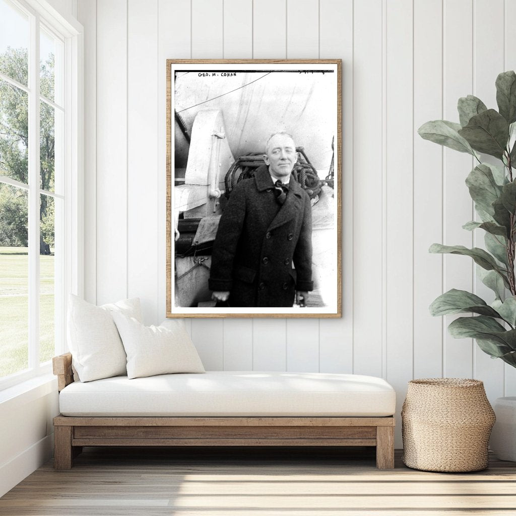 1920s Theater Icon: Geo. M. Cohan Portrait