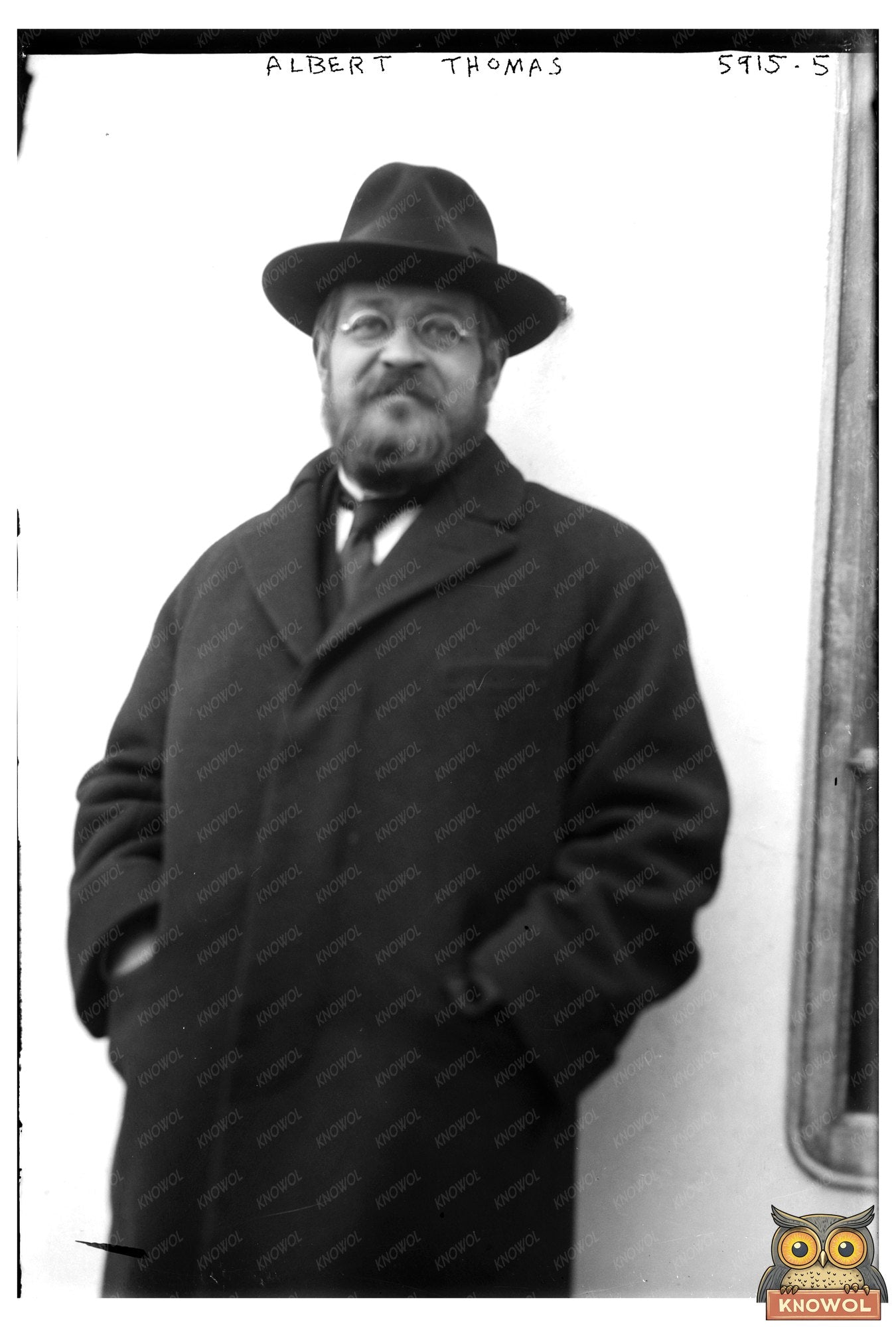 Historic Portrait of a Texas Political Leader, 1920s
