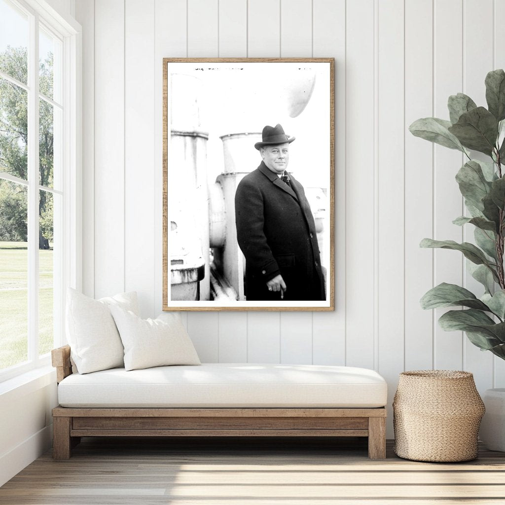 1920s Portrait of Sir Eric Geddes: Transport Innovator