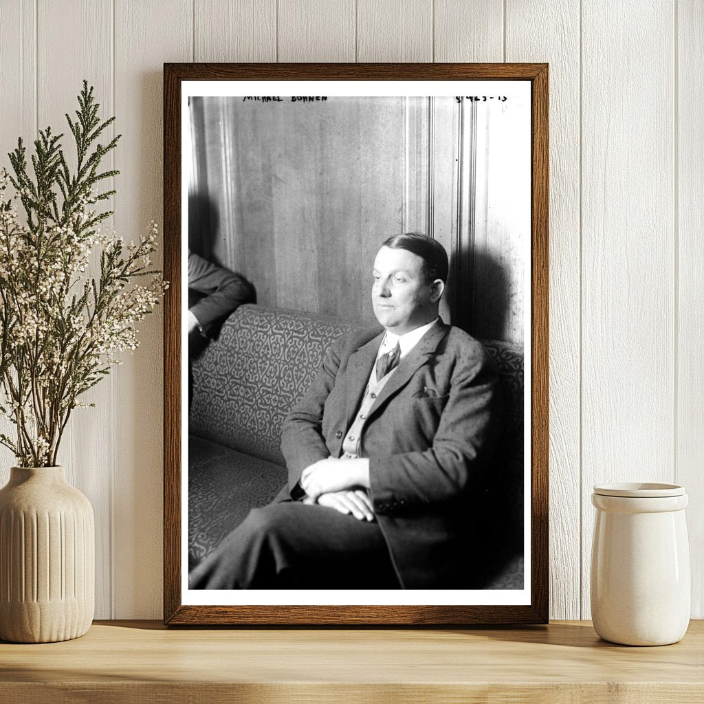 1920s Theatrical Icon in Vintage Glass Negative