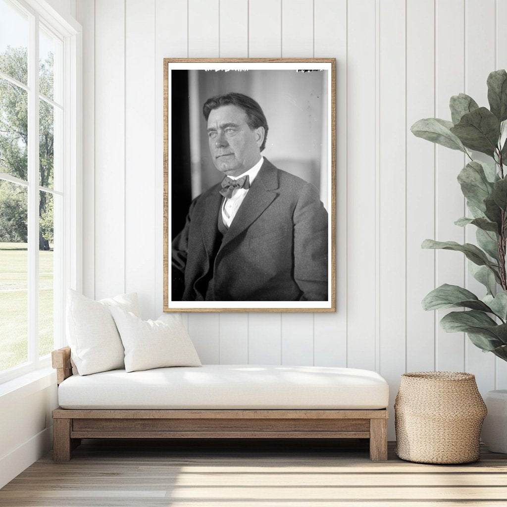 1920s Portrait of Influential U.S. Senator W.E. Borah