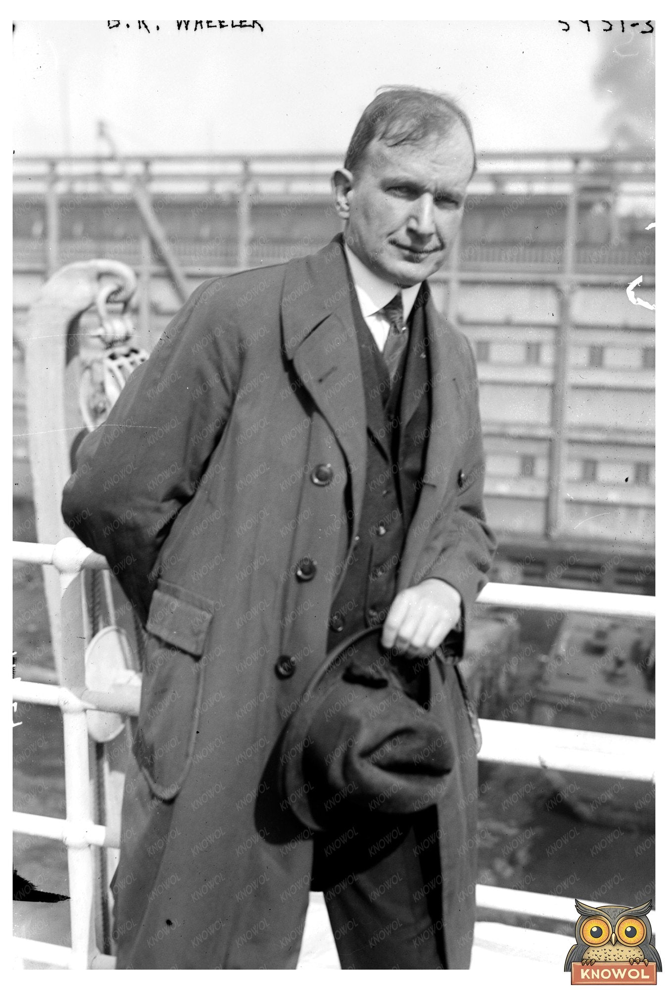 1920s American Portrait of a Visionary Leader