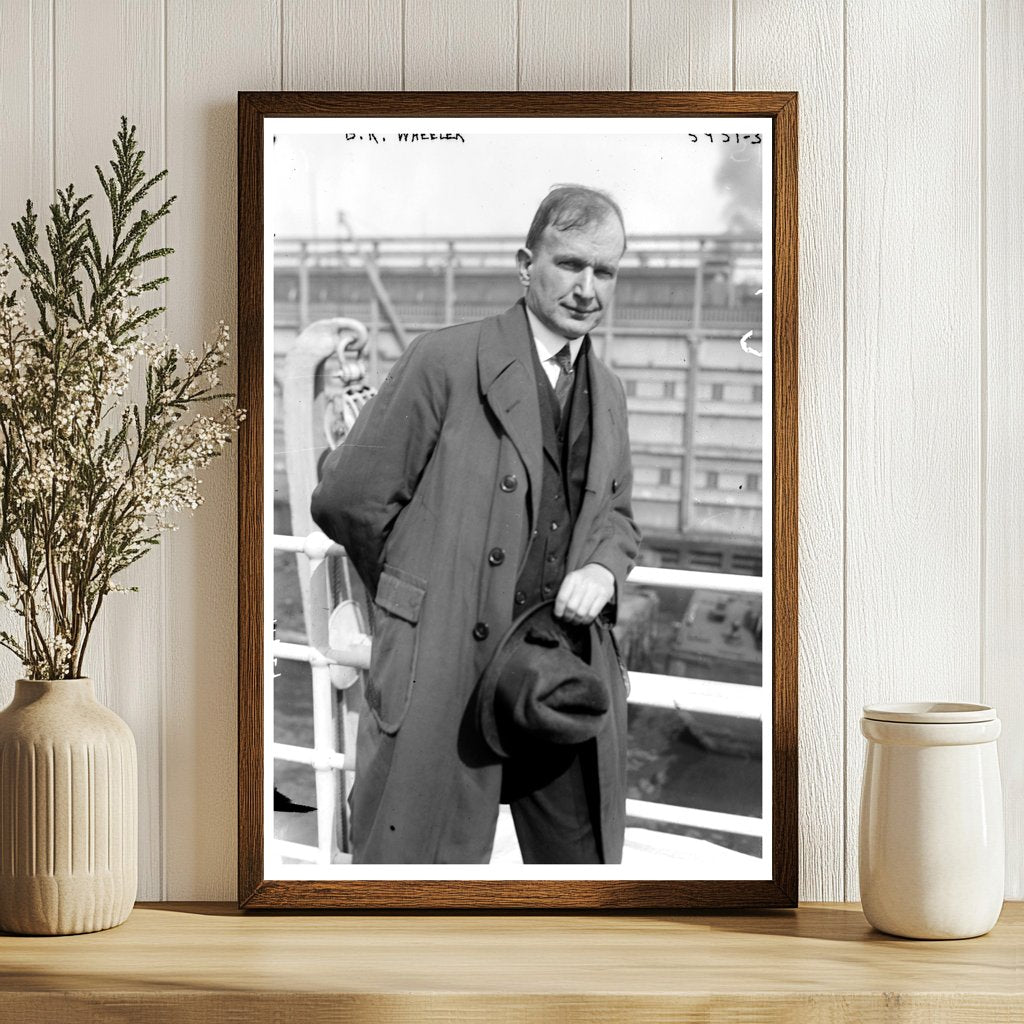 1920s American Portrait of a Visionary Leader