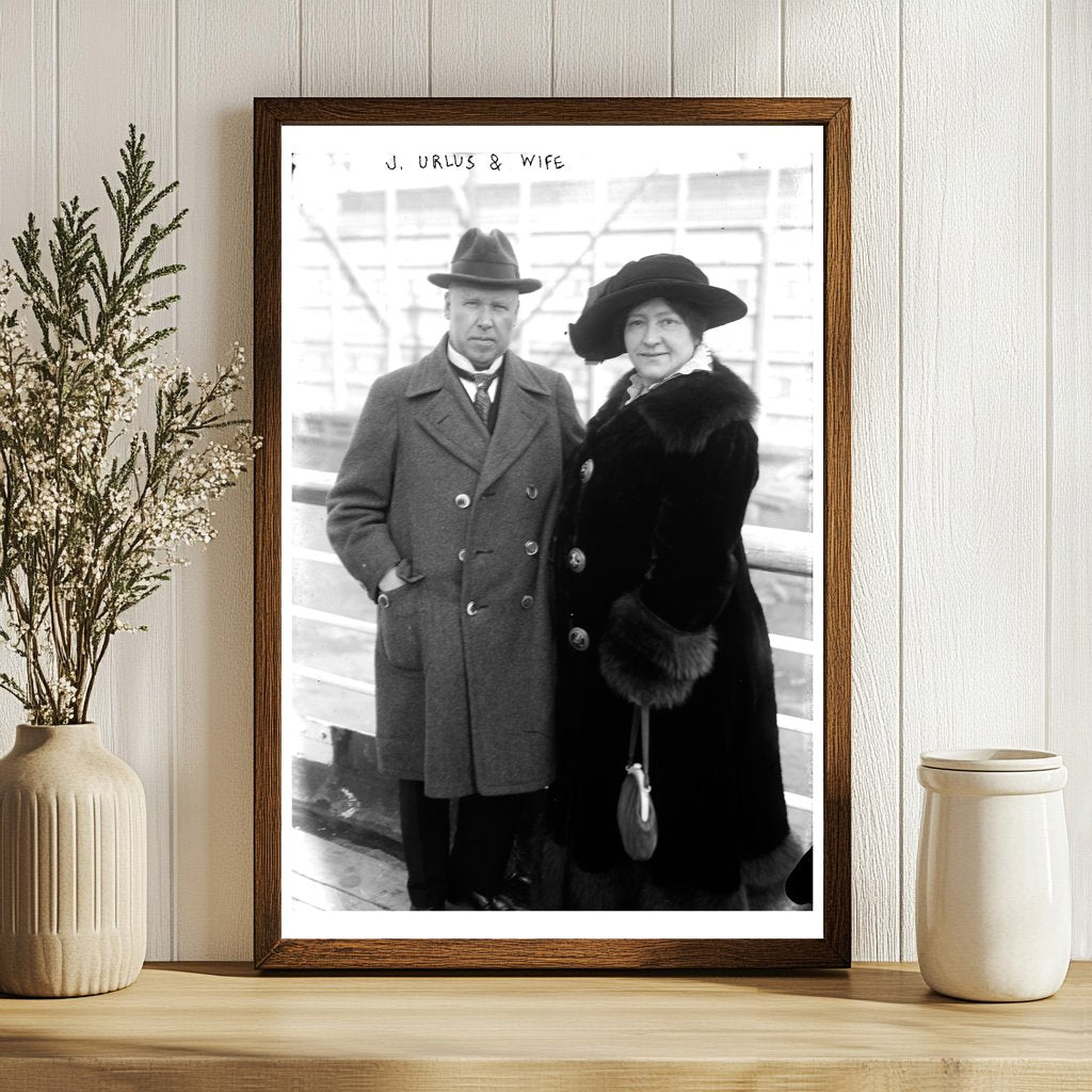 1920s Vintage Portrait of a Stylish Couple