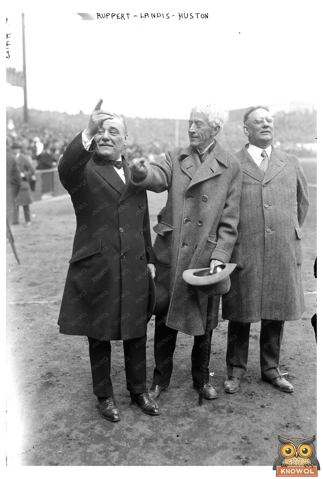 Historic Gathering at Yankee Stadium, April 1923