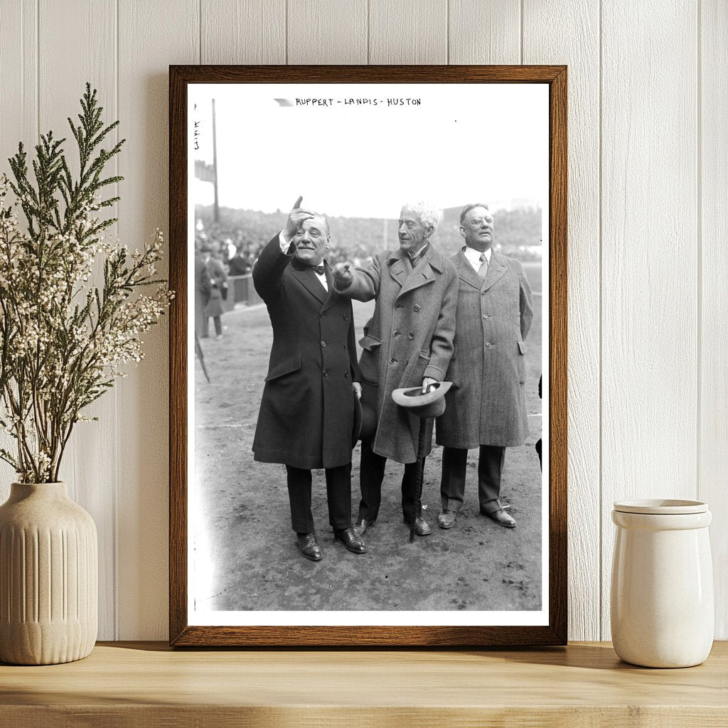 Historic Gathering at Yankee Stadium, April 1923