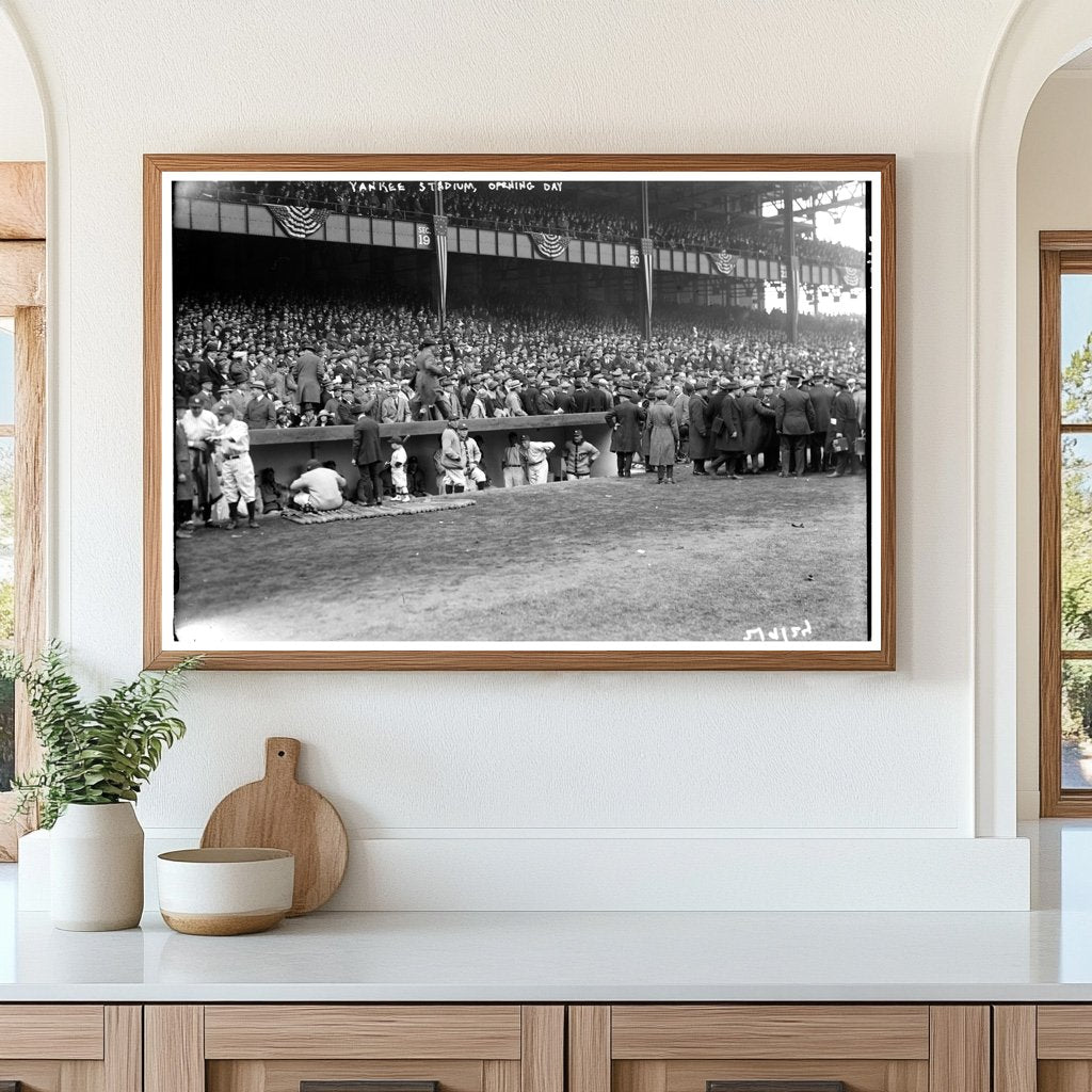 Historic Opening Day at Yankee Stadium, 1923