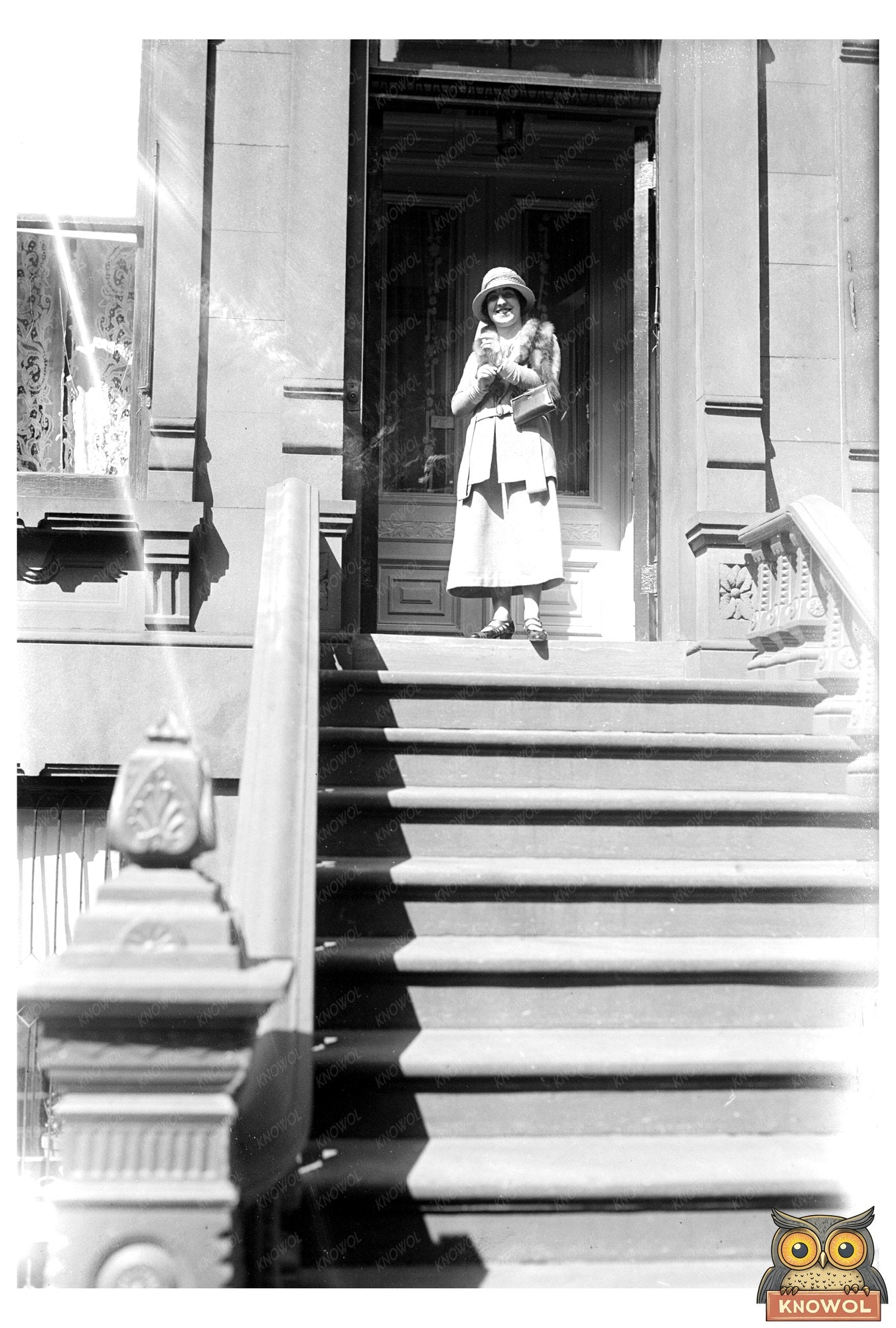 Iconic 1920s Portrait of a Banking Pioneer