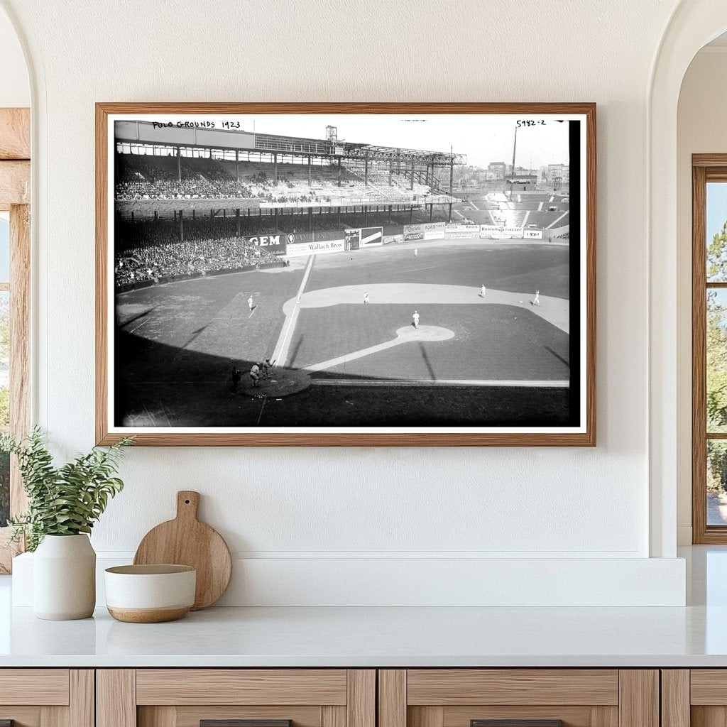 1923 Polo Grounds: Iconic Baseball History Captured