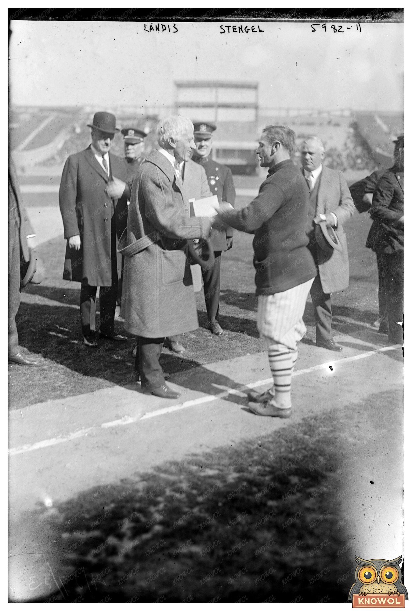 Historic Meeting: Baseballs Icons in 1923