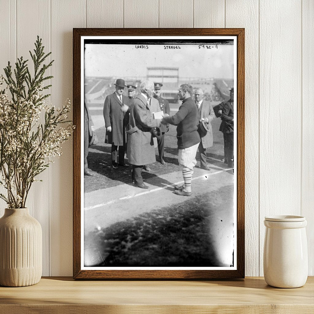 Historic Meeting: Baseballs Icons in 1923