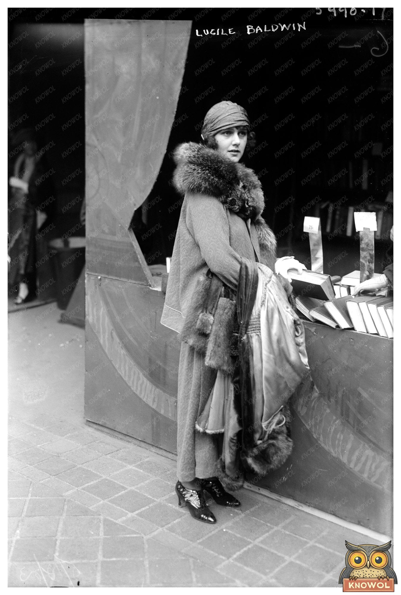 1920s Entertainment Icon: Lucille Baldwin Portrait