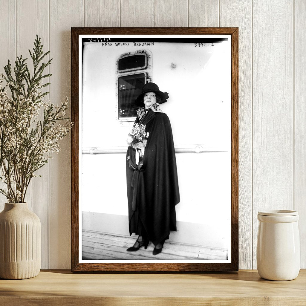 Elegant Portrait of a 1920s Socialite