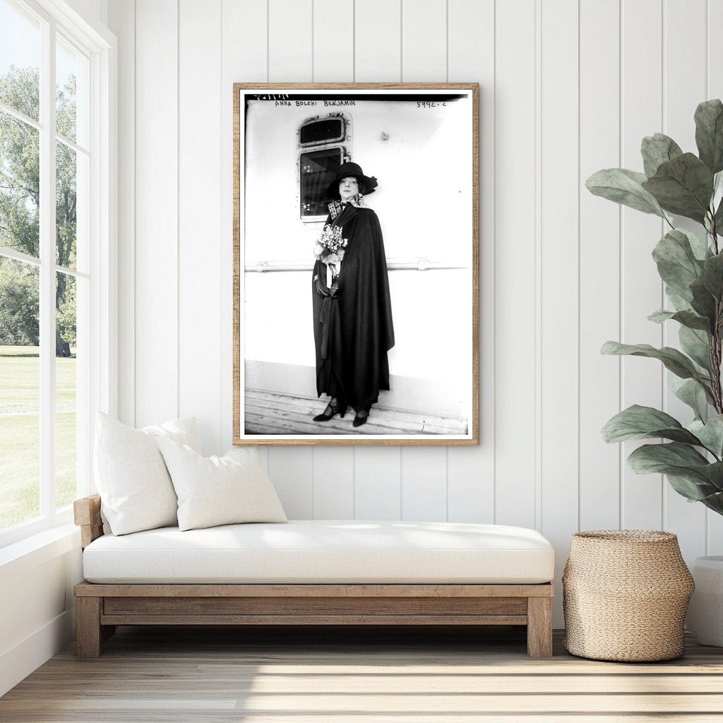 Elegant Portrait of a 1920s Socialite