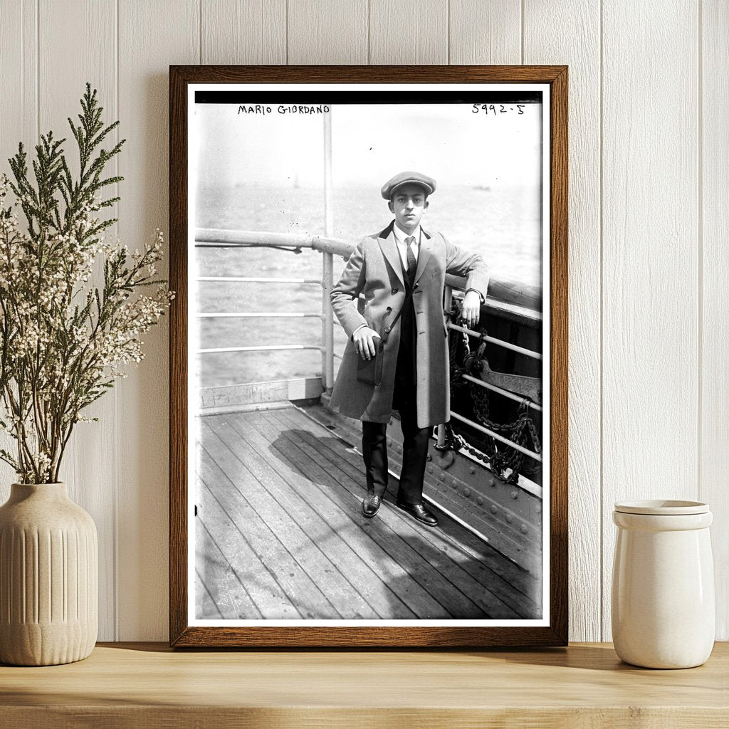 1920s Italian-American Heritage Portrait