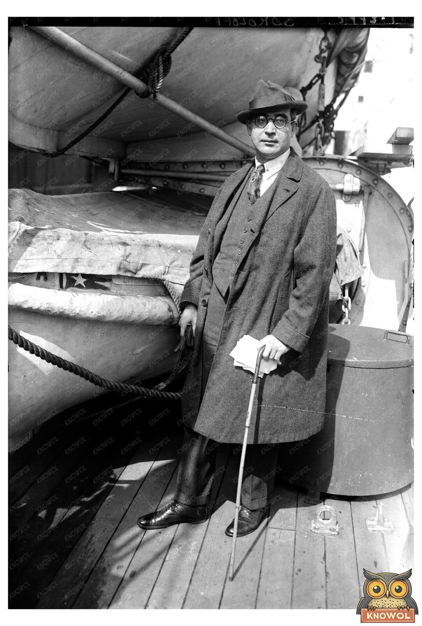 Early 20th Century American Music Maestro Portrait